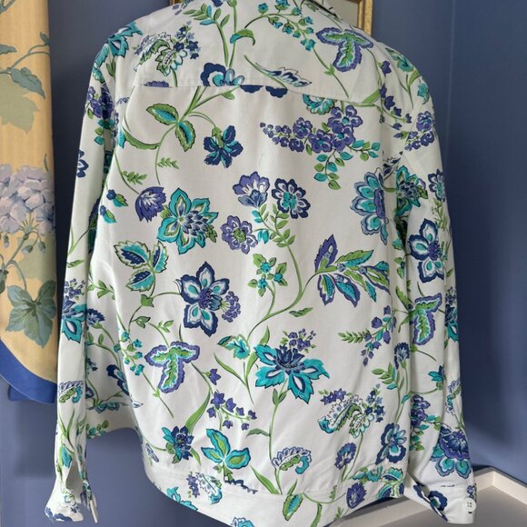 Appleseeds Bomber Floral Jacket ~ Size 1X  NEW - Picture 4 of 5